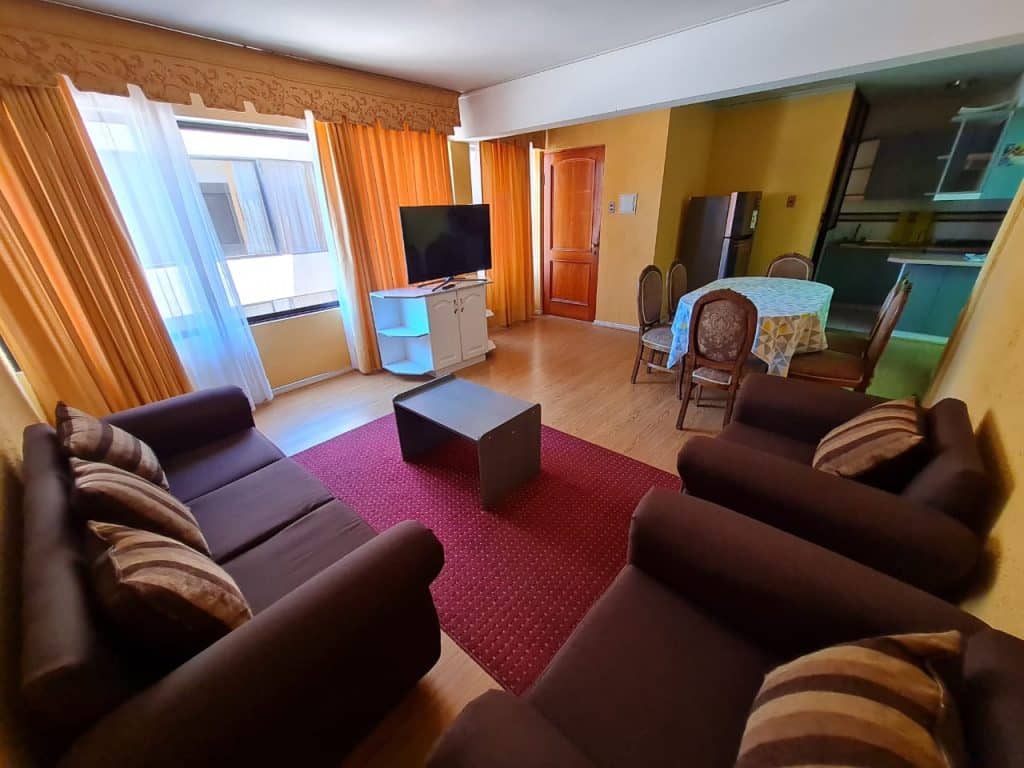 Departamento cúadruple completamente equipada en nuestro Hotel en Antofagasta.