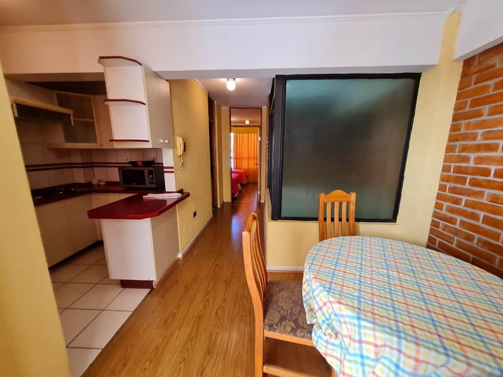 Departamento doble completamente equipada en nuestro alojamiento en Antofagasta, Chile.